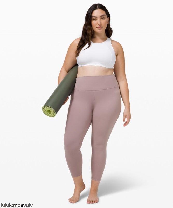 Lululemon Damen DELULU021 | Ausrichten Hochhaushose 25 Violett Eisenkraut